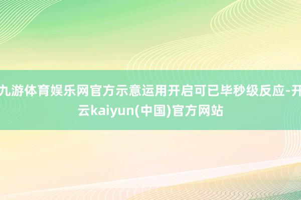 九游体育娱乐网官方示意运用开启可已毕秒级反应-开云kaiyun(中国)官方网站